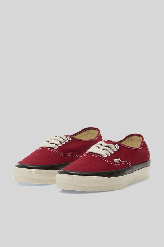 Vans "off The Wall" Sneaker Lx Authentic 44 Deck Bordeaux Uomo