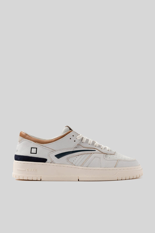 D.a.t.e. Sneaker Torneo Colored Bianco/blu Uomo